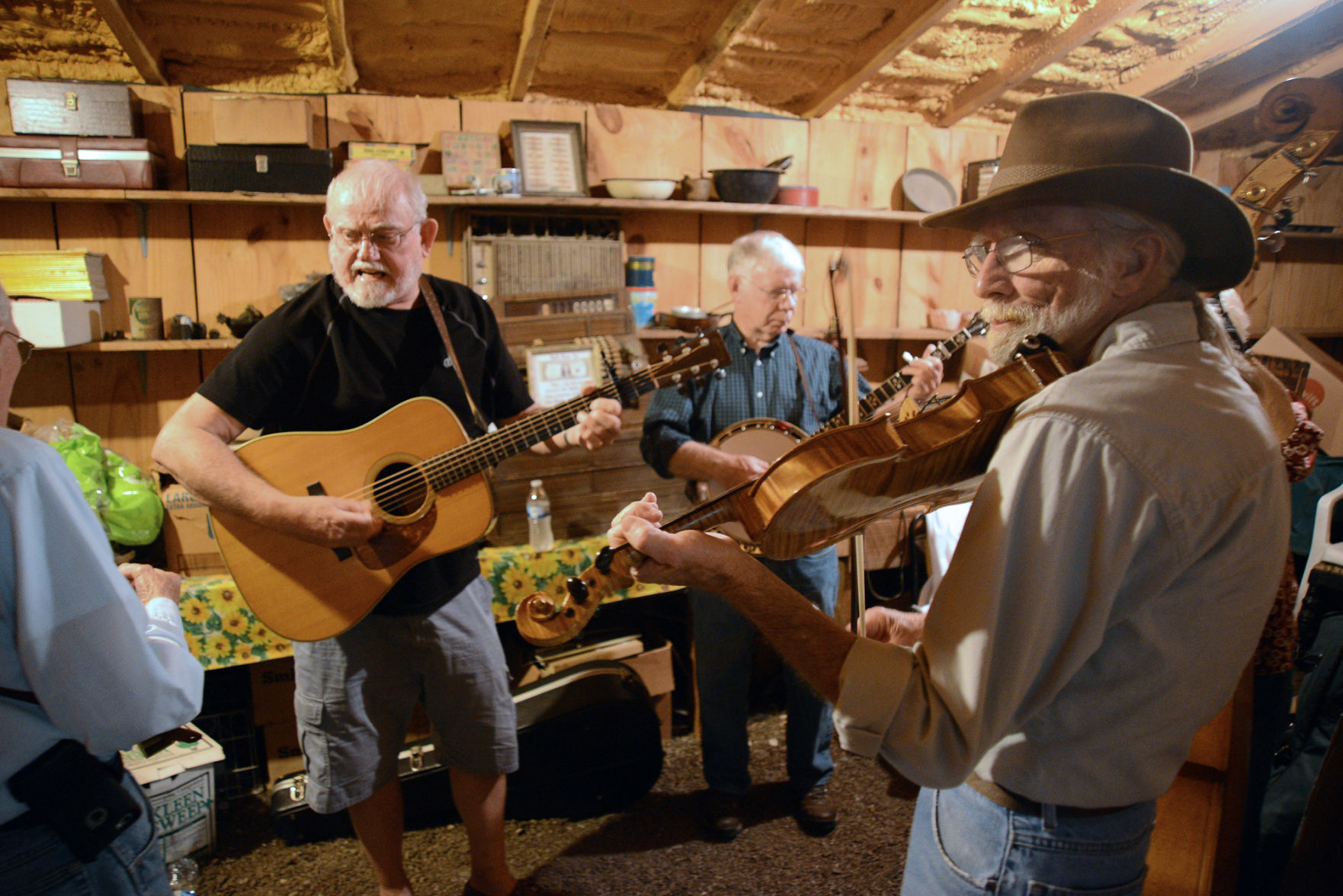 Salt Creek Herbert Brady on guitar and